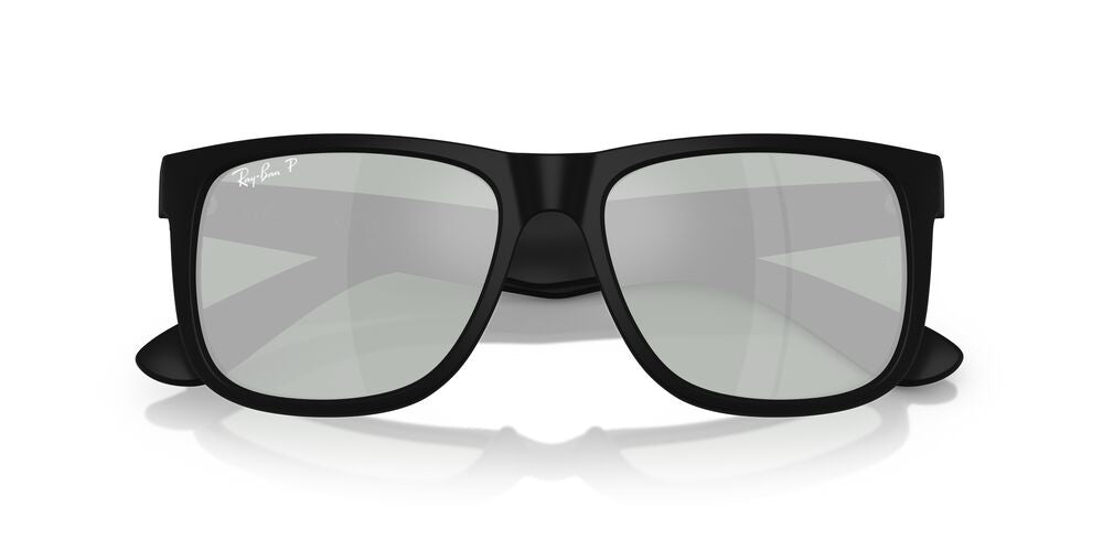 Anteojos De Sol Ray-Ban 0RB4165 Justin Rubber Black Green