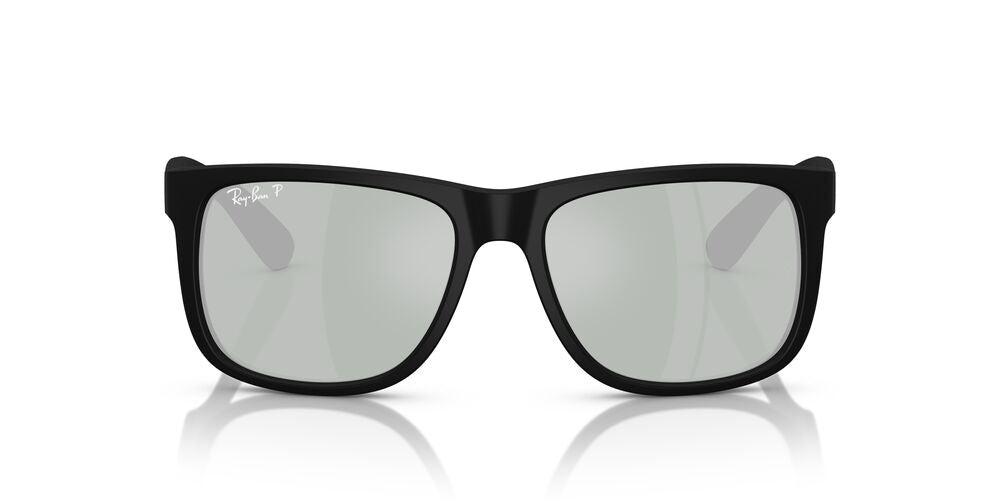 Anteojos De Sol Ray-Ban 0RB4165 Justin Rubber Black Green