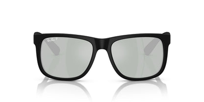 Anteojos De Sol Ray-Ban 0RB4165 Justin Rubber Black Green