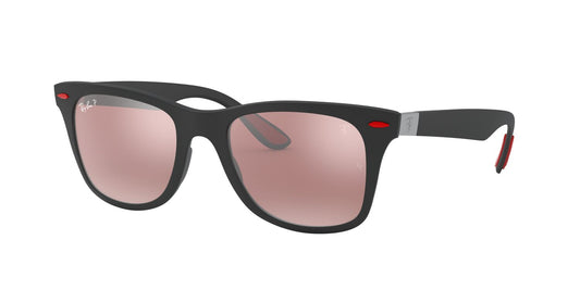 Anteojos De Sol Ray-Ban RB4195M Ferrari Violeta/Negro