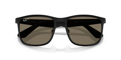 Anteojos De Sol Ray-Ban 0RB4264 Matte Black Grey Chromance Gris/Negro