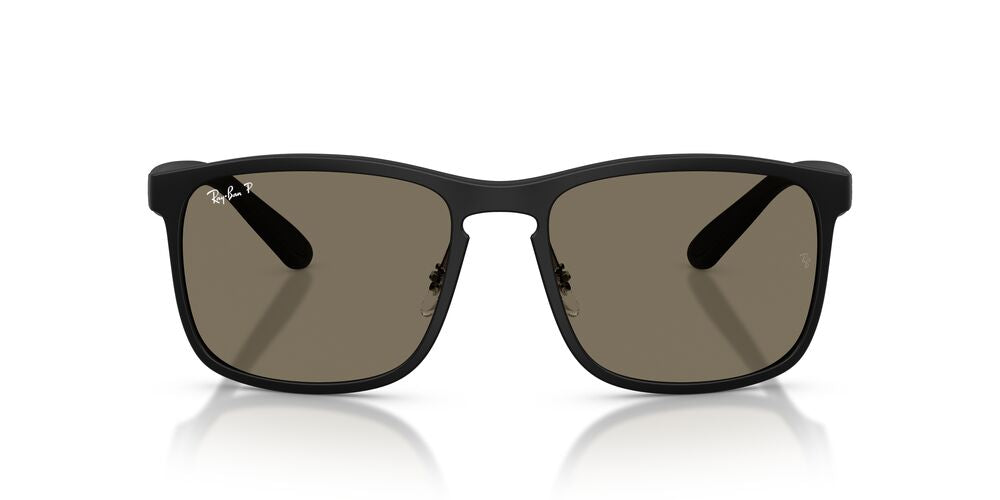 Anteojos De Sol Ray-Ban 0RB4264 Matte Black Grey Chromance Gris/Negro