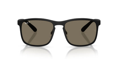 Anteojos De Sol Ray-Ban 0RB4264 Matte Black Grey Chromance Gris/Negro
