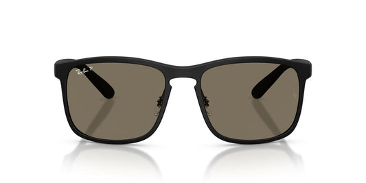 Anteojos De Sol Ray-Ban 0RB4264 Matte Black Grey Chromance Gris/Negro