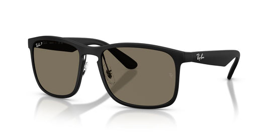 Anteojos De Sol Ray-Ban 0RB4264 Matte Black Grey Chromance Gris/Negro