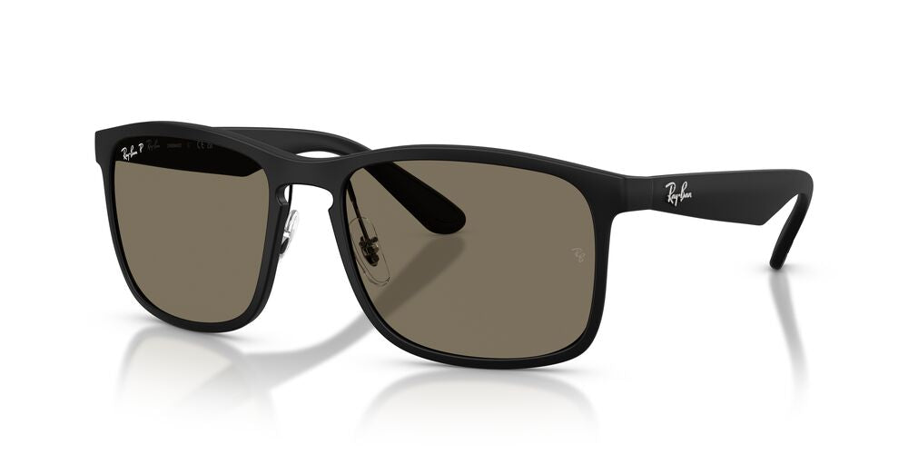 Anteojos De Sol Ray-Ban 0RB4264 Matte Black Grey Chromance Gris/Negro