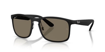 Anteojos De Sol Ray-Ban 0RB4264 Matte Black Grey Chromance Gris/Negro