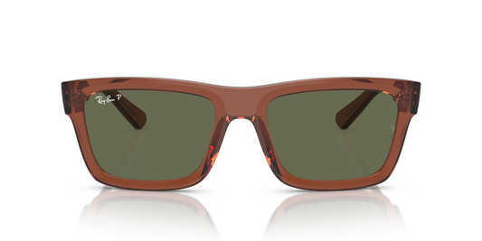 Anteojos De Sol Ray-Ban 0RB4396 Warren Verde/Café