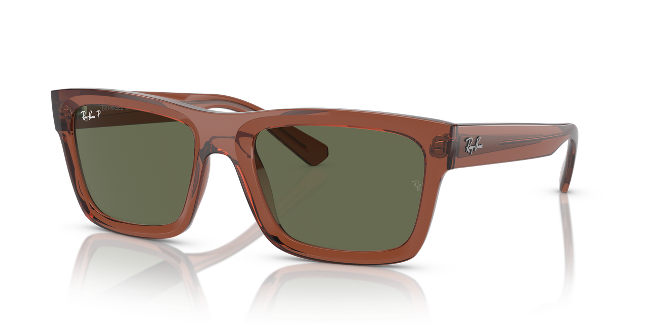 Anteojos De Sol Ray-Ban 0RB4396 Warren Verde/Café