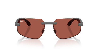 Anteojos De Sol Ray-Ban 0RB4475CH Rojo/Gris