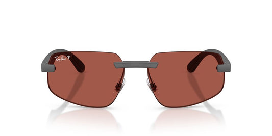 Anteojos De Sol Ray-Ban 0RB4475CH Rojo/Gris