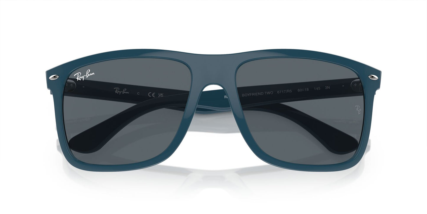 Anteojos De Sol Ray-Ban RB4547 Boyfriend Two Azul/Azul