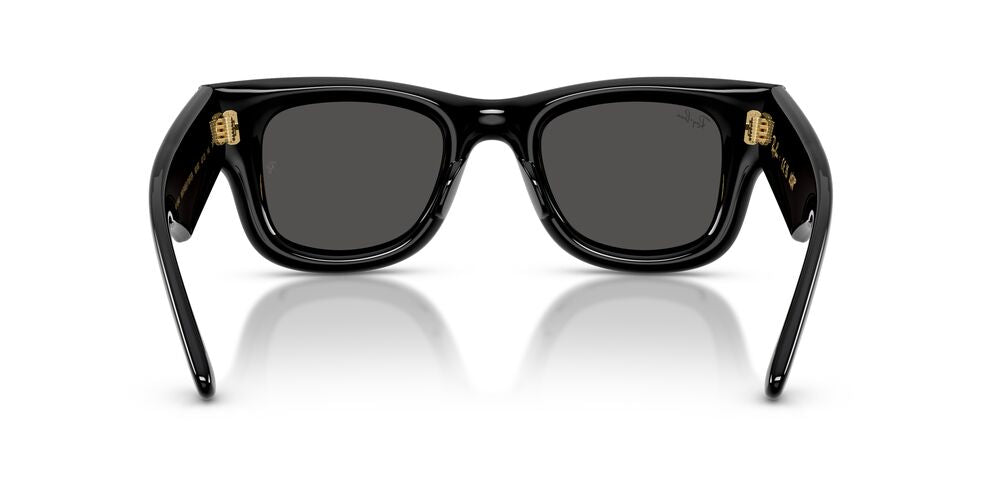 Anteojos De Sol Ray-Ban RB4940 Wayfarer Puffer Black Ultra Black Negro/Negro