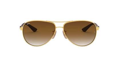 Anteojos De Sol Ray-Ban RB8313 Café/Dorado