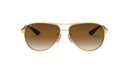 Anteojos De Sol Ray-Ban RB8313 Café/Dorado