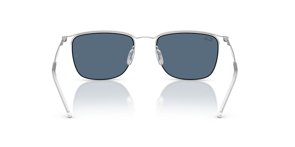 Anteojos De Sol Ray-Ban 0RB8550 Azul/Plateado