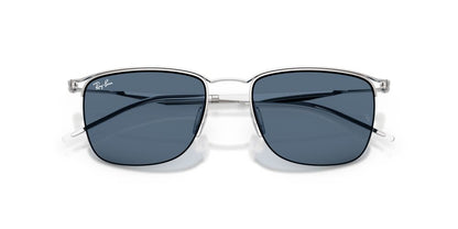 Anteojos De Sol Ray-Ban 0RB8550 Azul/Plateado