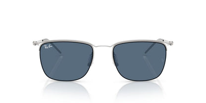Anteojos De Sol Ray-Ban 0RB8550 Azul/Plateado