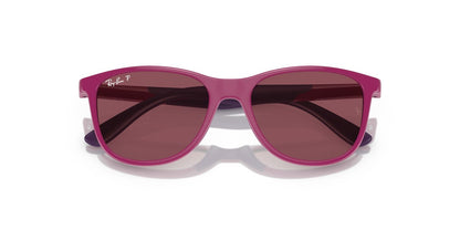 Anteojos De Sol Ray-Ban RJ9077S Violeta/Rosa