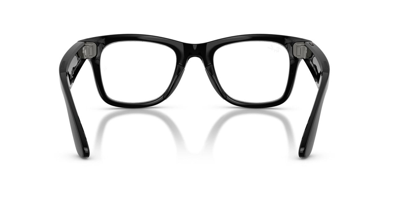 Anteojos De Sol Ray-Ban Meta 0RW4012 Wayfarer Transitions Verde/Negro