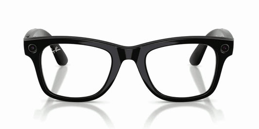 Anteojos De Sol Ray-Ban Meta 0RW4012 Wayfarer Transitions Verde/Negro