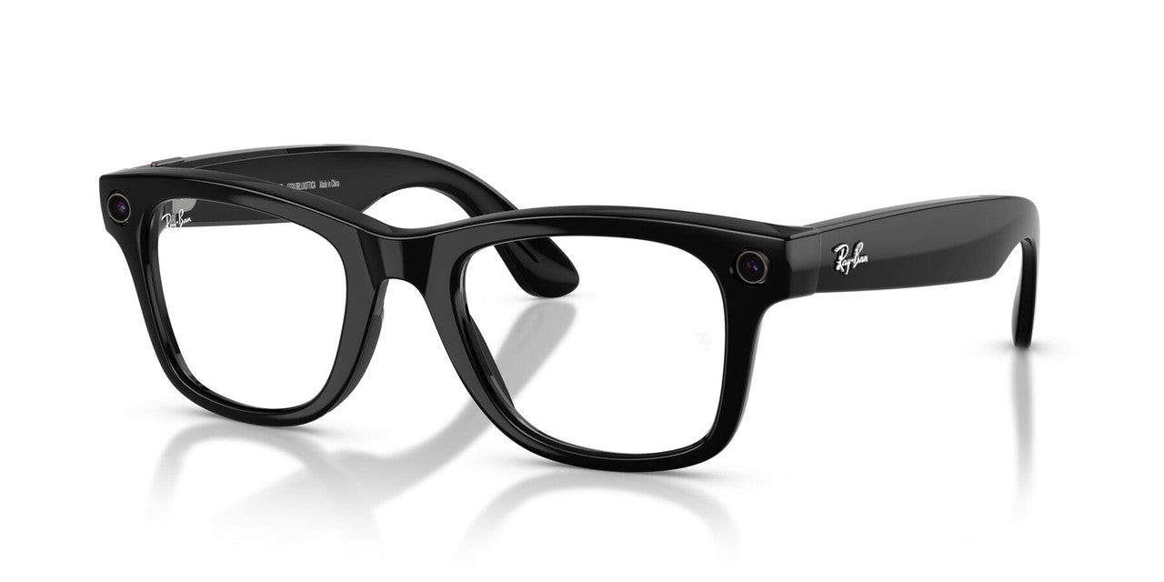 Anteojos De Sol Ray-Ban Meta 0RW4012 Wayfarer Transitions Verde/Negro