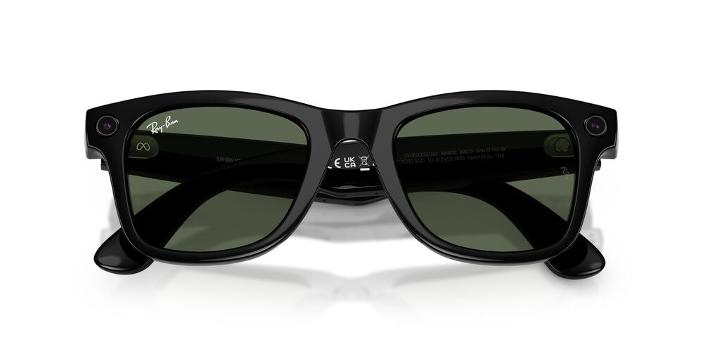 Anteojos De Sol Ray-Ban 0RW4012 Wayfarer Verde/Negro
