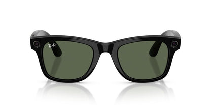 Anteojos De Sol Ray-Ban 0RW4012 Wayfarer Verde/Negro