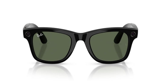 Anteojos De Sol Ray-Ban 0RW4012 Wayfarer Verde/Negro