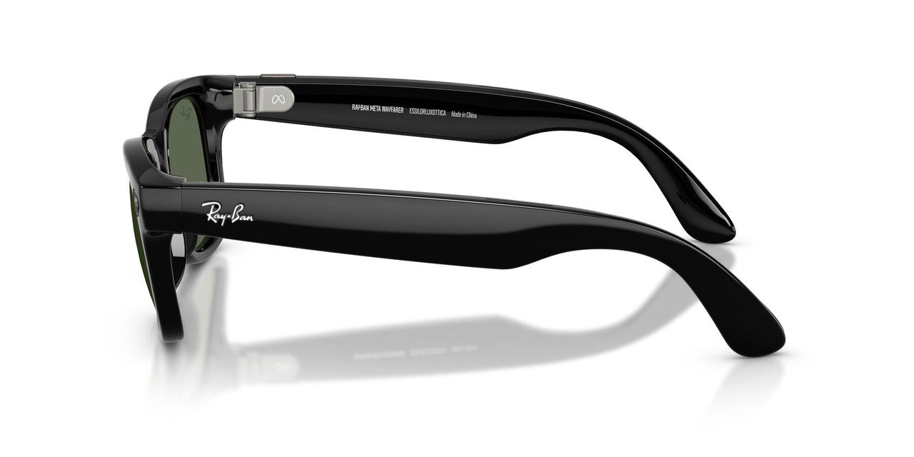 Anteojos De Sol Ray-Ban Meta 0RW4012 Wayfarer Verde/Negro