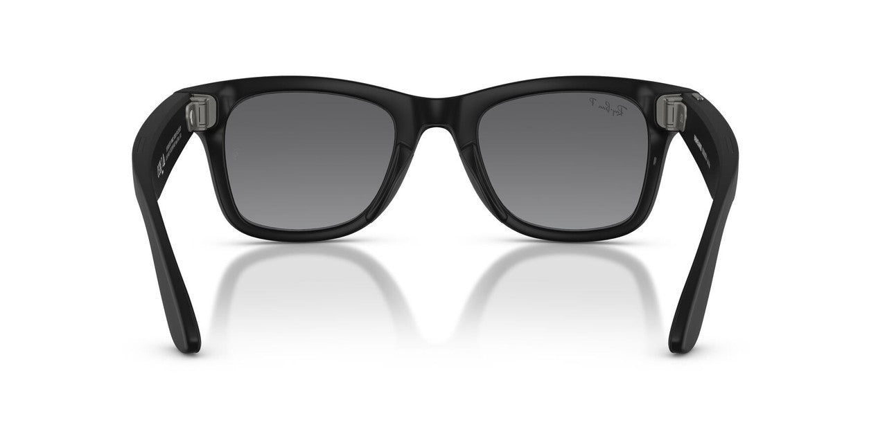 Anteojos De Sol Ray-Ban Meta 0RW4012 Wayfarer Gris/Negro