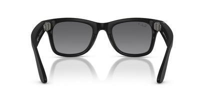 Anteojos De Sol Ray-Ban Meta 0RW4012 Wayfarer Gris/Negro