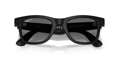 Anteojos De Sol Ray-Ban 0RW4012 Wayfarer Gris/Negro