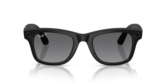 Anteojos De Sol Ray-Ban 0RW4012 Wayfarer Meta Gris/Negro