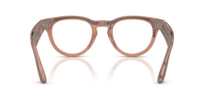 Anteojos De Sol Ray-Ban Meta 0RW4013 Headliner Transitions Gris/Durazno