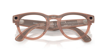 Anteojos De Sol Ray-Ban Meta 0RW4013 Headliner Transitions Gris/Durazno
