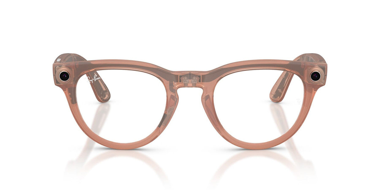 Anteojos De Sol Ray-Ban Meta 0RW4013 Headliner Transitions Gris/Durazno