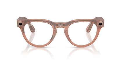 Anteojos De Sol Ray-Ban Meta 0RW4013 Headliner Transitions Gris/Durazno