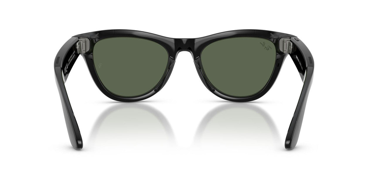 Anteojos De Sol Ray-Ban Meta 0RW4014 Skyler Verde/Negro