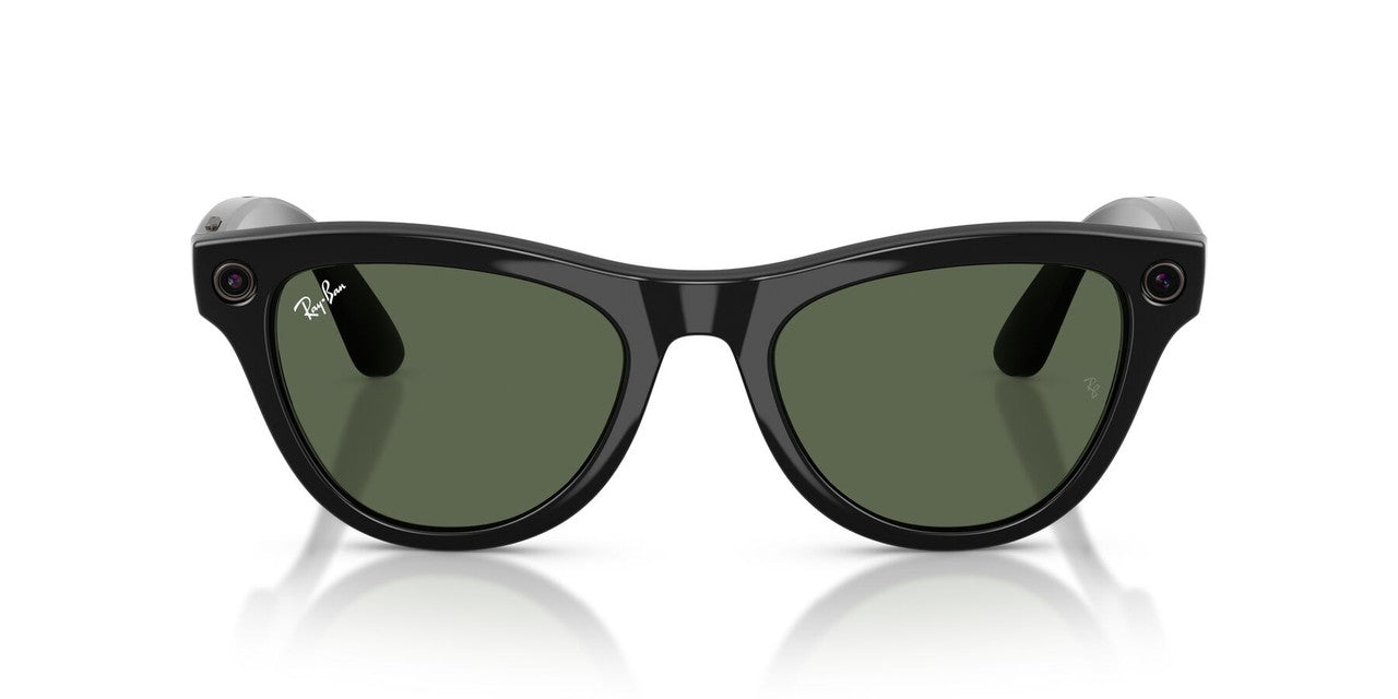 Anteojos De Sol Ray-Ban Meta 0RW4014 Skyler Verde/Negro