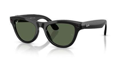 Anteojos De Sol Ray-Ban Meta 0RW4014 Skyler Verde/Negro