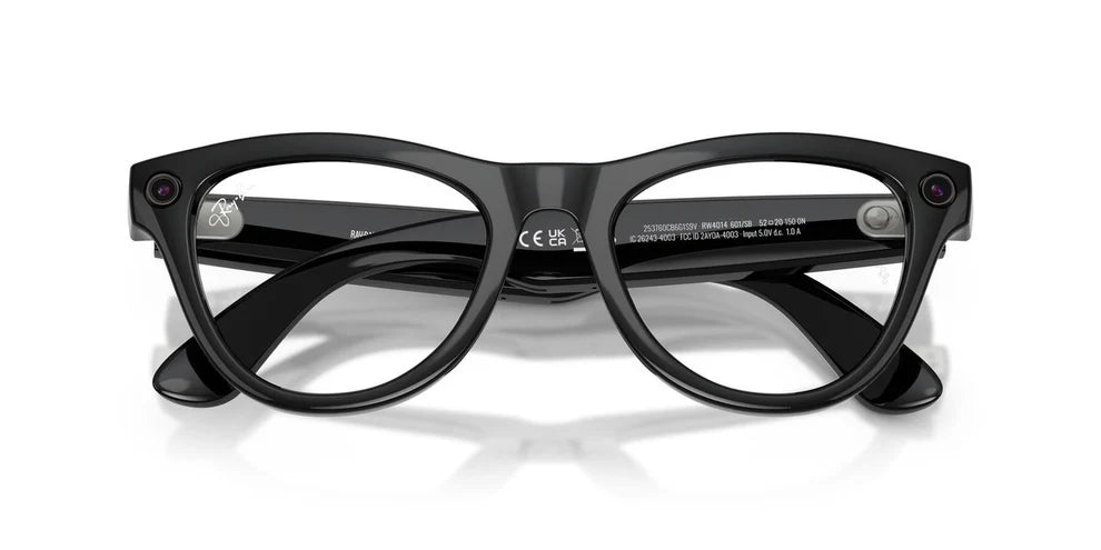 Anteojos Ópticos Ray-Ban 0RW4014 Skyler Meta Negro