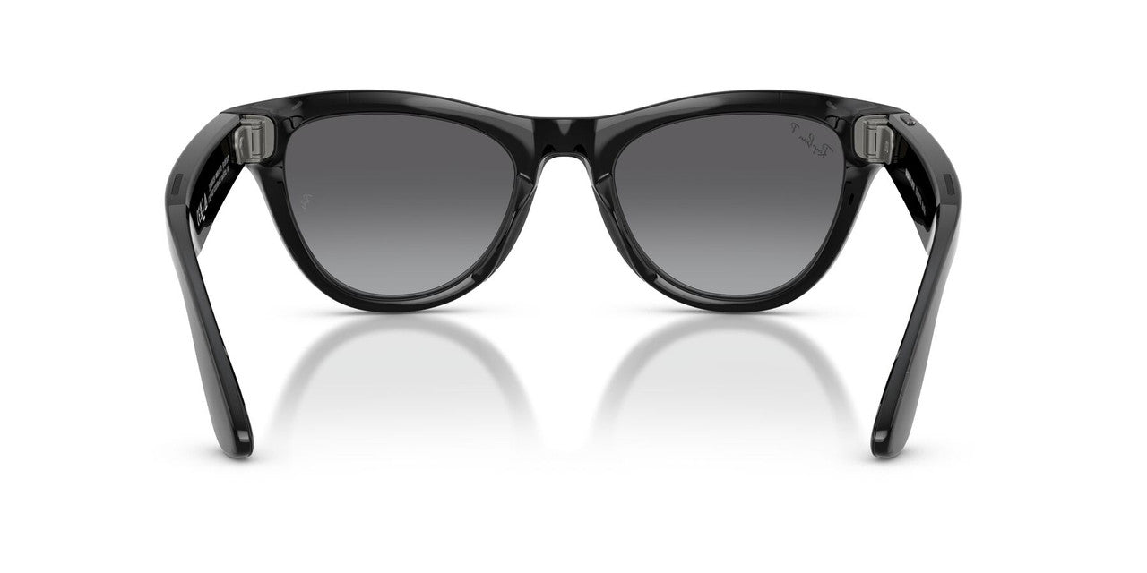 Anteojos De Sol Ray-Ban Meta 0RW4014 Skyler Gris/Negro