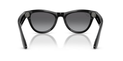 Anteojos De Sol Ray-Ban Meta 0RW4014 Skyler Gris/Negro