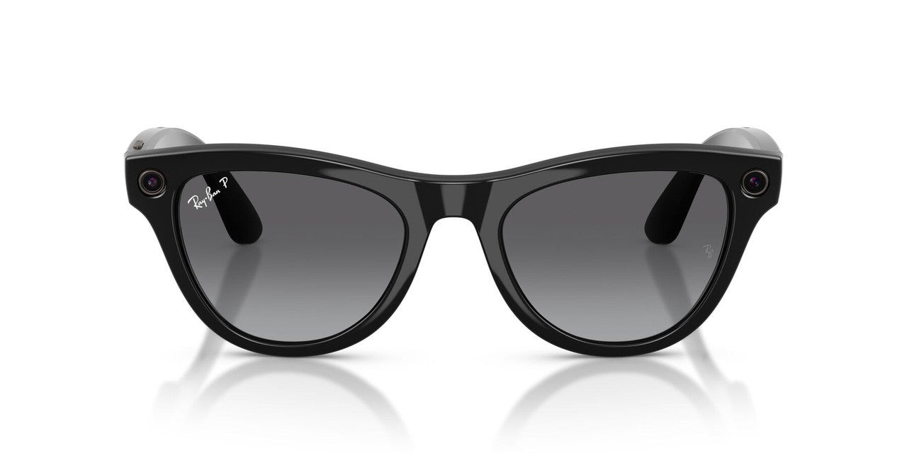 Anteojos De Sol Ray-Ban Meta 0RW4014 Skyler Gris/Negro