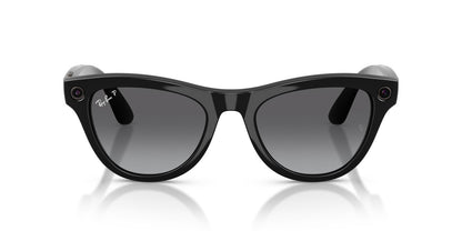 Anteojos De Sol Ray-Ban Meta 0RW4014 Skyler Gris/Negro