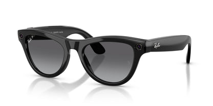 Anteojos De Sol Ray-Ban Meta 0RW4014 Skyler Gris/Negro