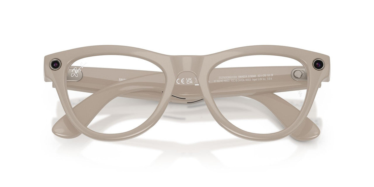 Anteojos De Sol Ray-Ban Meta 0RW4014 Skyler Transitions Azul/Gris