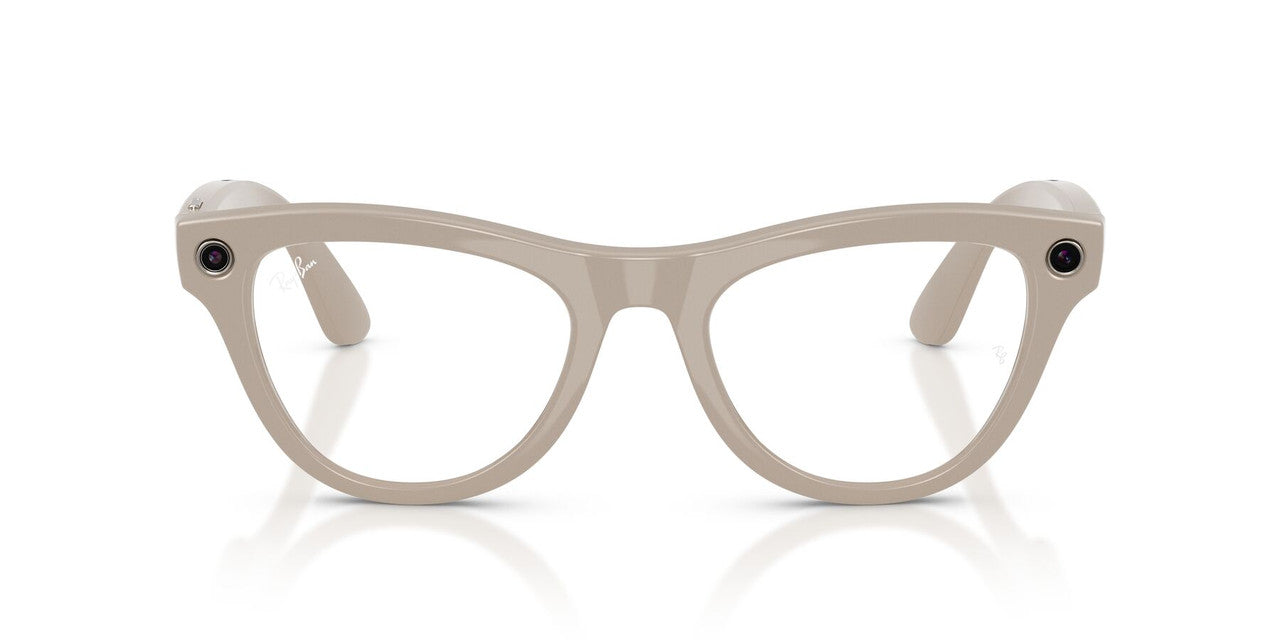 Anteojos De Sol Ray-Ban Meta 0RW4014 Skyler Transitions Azul/Gris
