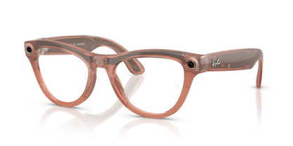Anteojos De Sol Ray-Ban Meta 0RW4014 Skyler Transitions Café/Durazno